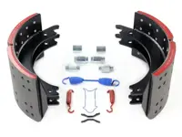 Brake Shoe Kit | 16 1/2 Inch Meritor Rockwell | 8-5/8 Inch wide