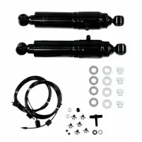 14.95" Gabriel Air Shocks by length Extended 22.38" Comp 