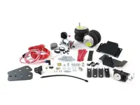 2811 Firestone Ride Rite Rear Air Bag Kit Analog Air Compressor