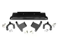 1162 | Rough Country Winch Mounting Plate for Factory Bumper | Jeep ...