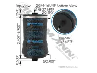 ABSZ70-7007 | Cabin Air Spring | Mack