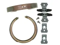 781PG | Raybestos Drum in Hat Parking Brake Shoe Set