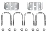 New APUBR-1 U-Bolt Kit for Mounting 3,500 Lb Round Trailer Axles 2 3/8" 