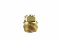 Pipe Brass 3/8 in Parker VS211P-6 Square Head Plug 