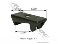 M1658 | Volvo Axle Seat | 8.3 Degree Pinion