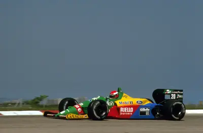 Johnny Herbert Benetton B188 Brazilian Grand Prix 1989 Signed Photograph 1 