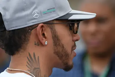 Lewis hamilton tattoo hires stock photography and images  Alamy